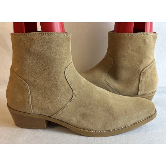  Mens Chukka Boots Size UK 9 Tan Taupe Suede Dressy Casual main image 8